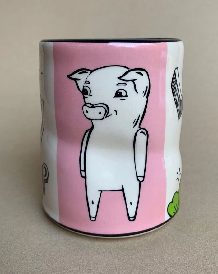 Lucky Pig Large Cup
