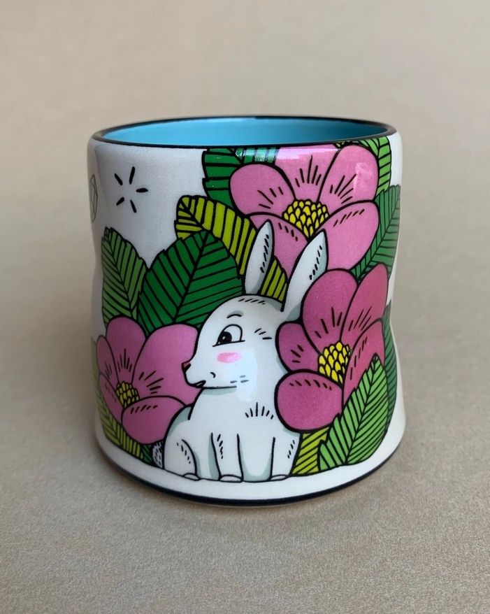 Lucky Bunny Medium Cup