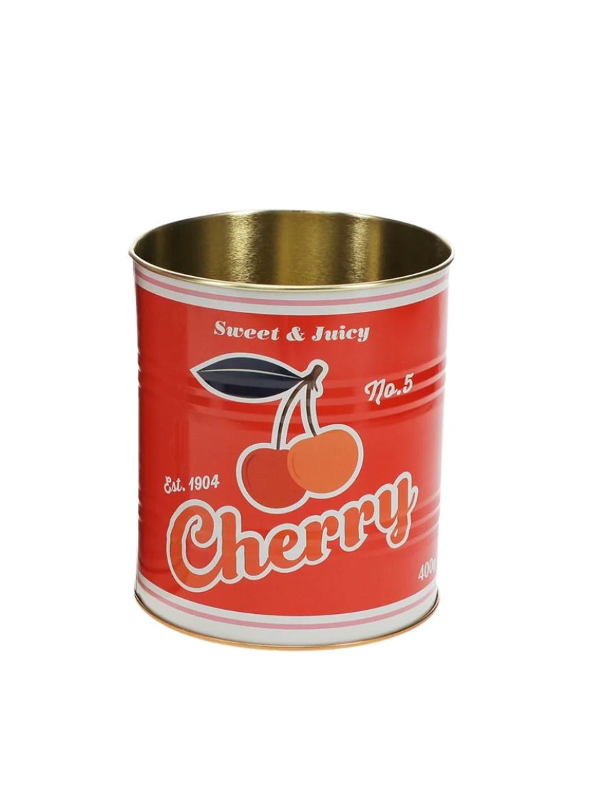 Red Cherry Small Storage Tin