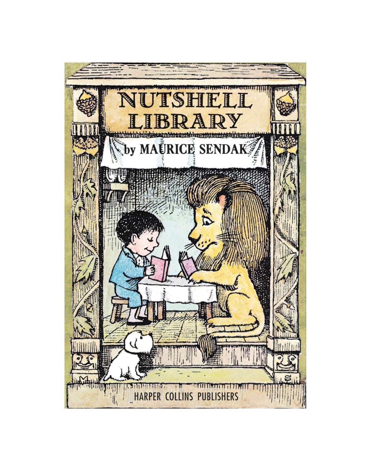 Nutshell Library: Alligators All Around, Chicken Soup With Rice, One Was Johnny, Pierre Hardcover Books Box Set