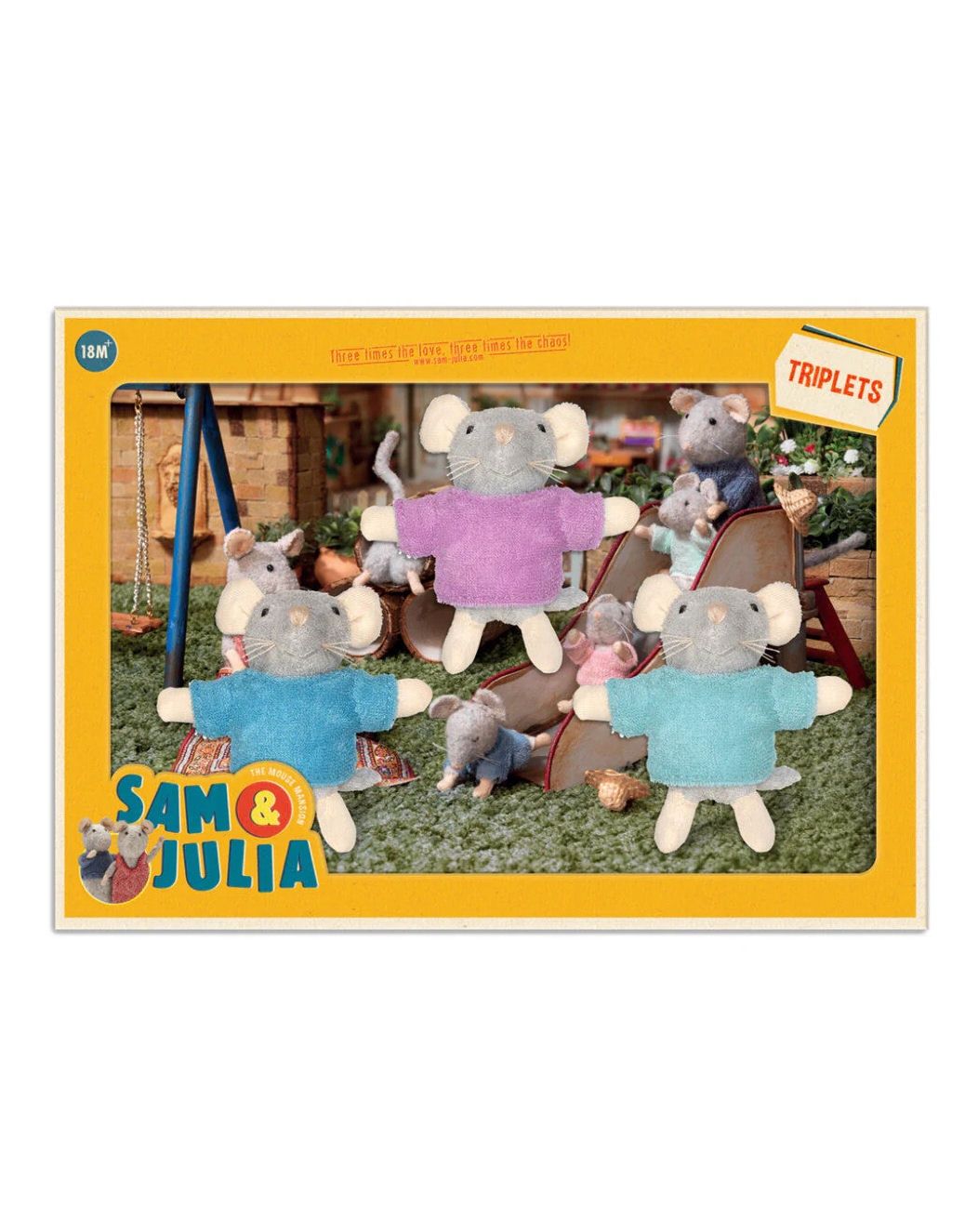Sam And Julia The Triplets Stuffed Mice