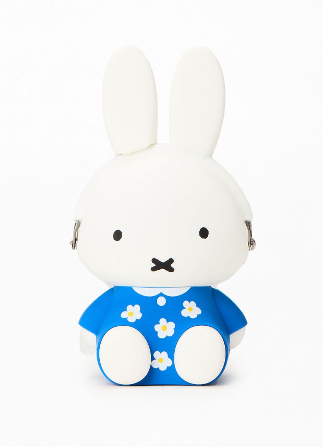 Blue Floral 3D Pochi Miffy Silicone Pouch