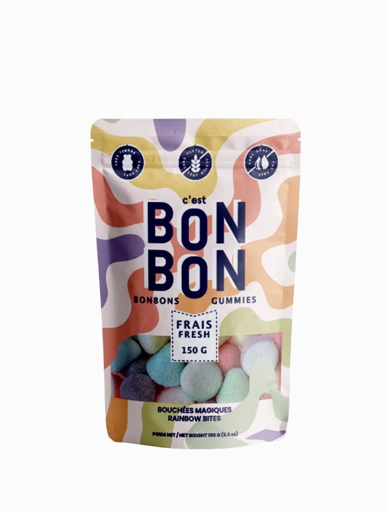 Bonbon Rainbow Bites Gummy Candy