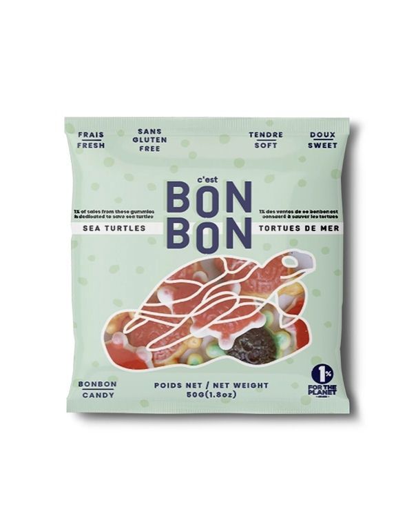 Bonbon Sea Turtles Gummy Candy