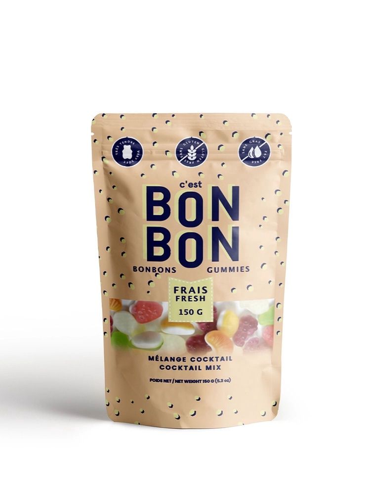 Bon Bon  Cocktail Mix Gummy Candy