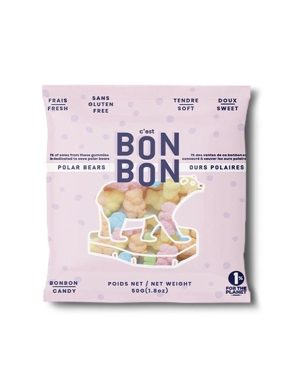 Bonbon Polar Bear Gummy Candy