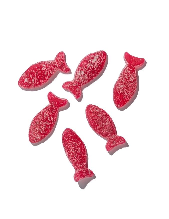 Sour Wild Strawberry Fish Candy