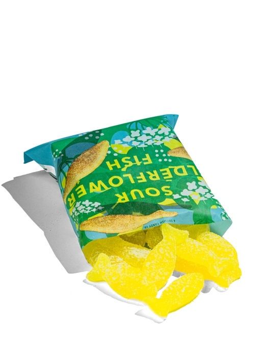 Sour Elderflower Fish Candy