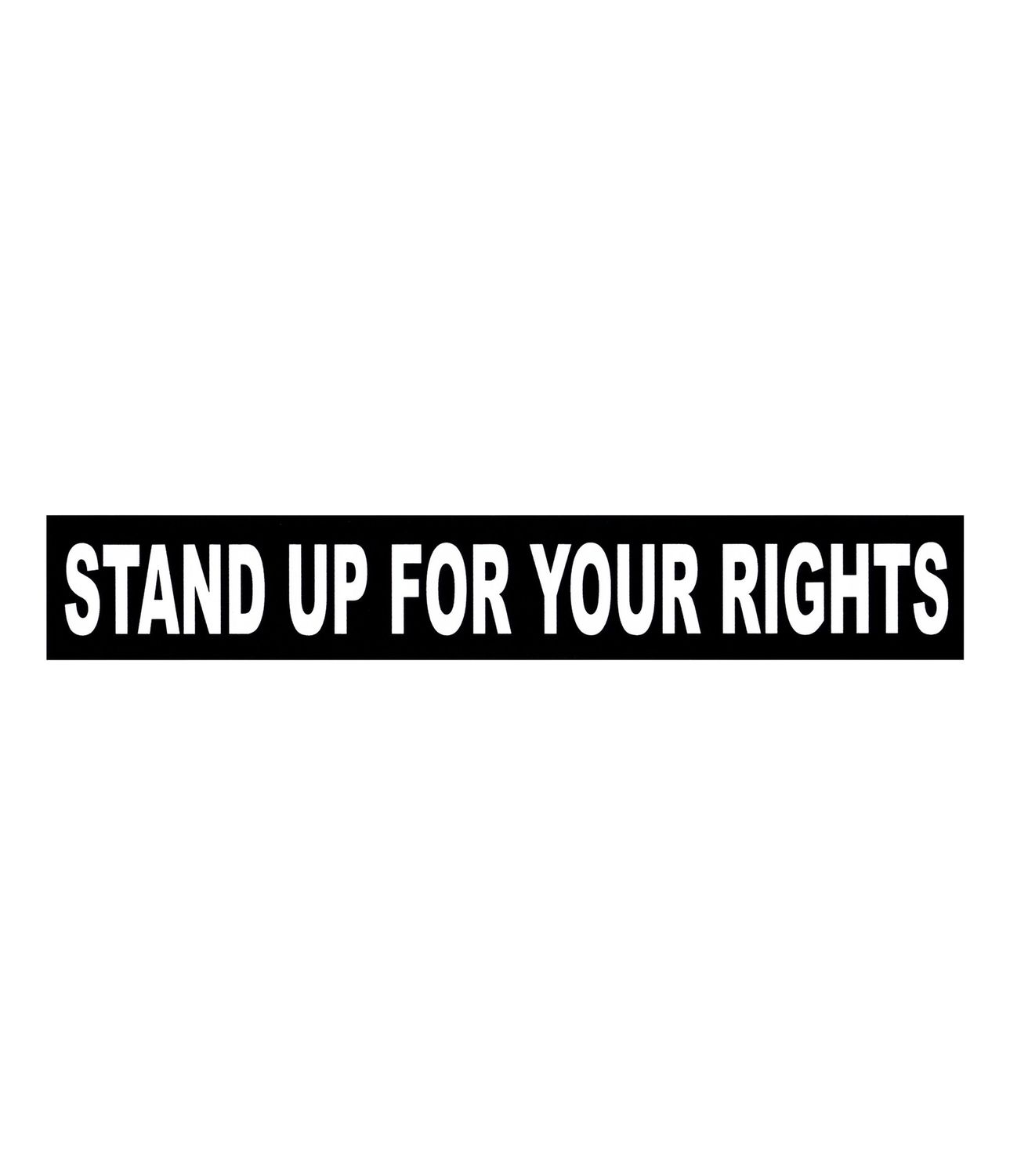 Stand Up For Your Rights Sticker