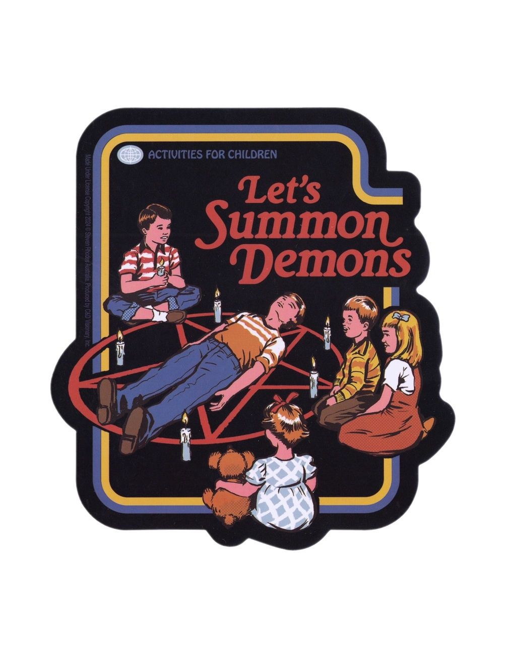 Steven Rhodes Let&#39;s Summon Demons Sticker