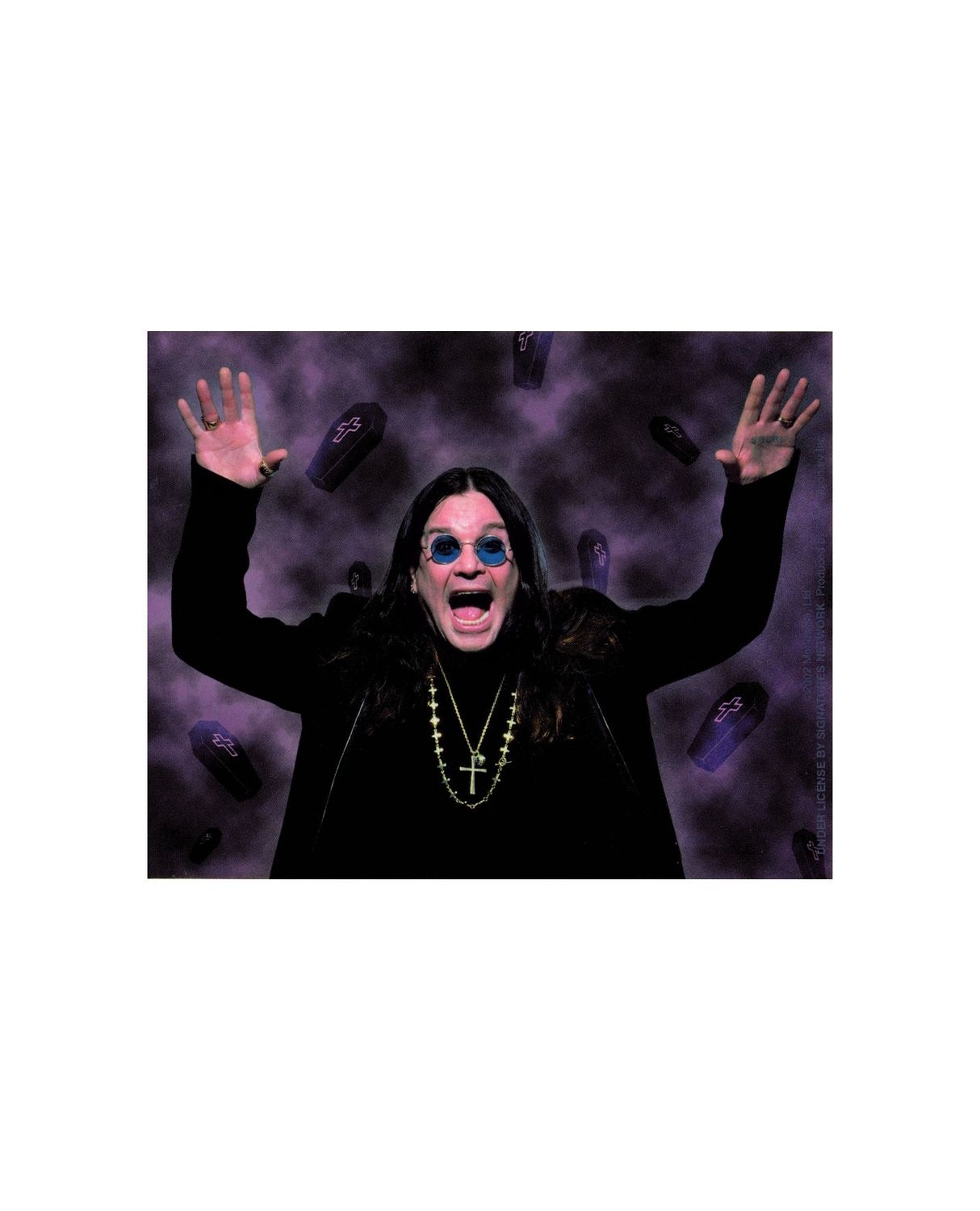 Ozzy Osbourne Yelling Sticker