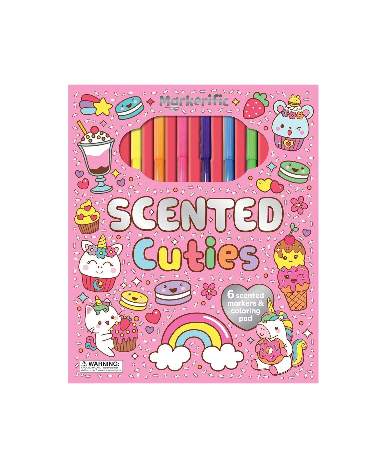 Markerific Scented Cuties Activity Folder With Markers