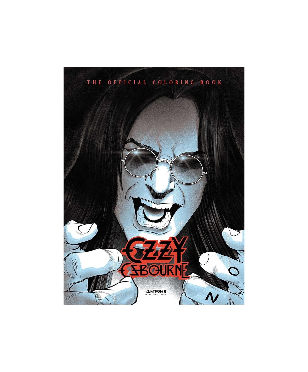 Ozzy Osbourne Official Coloring Paperback Book