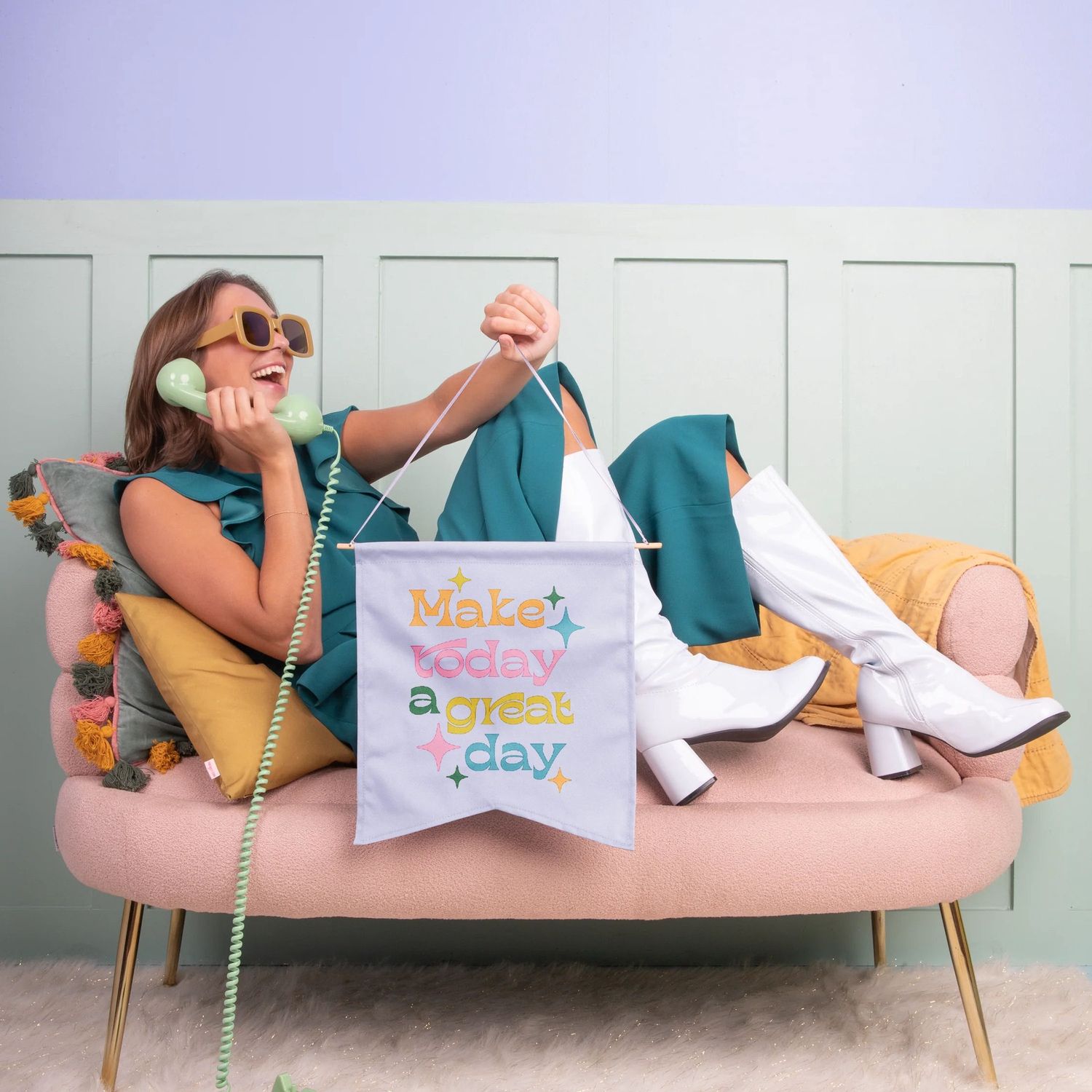 Make Today A Great Day Flag