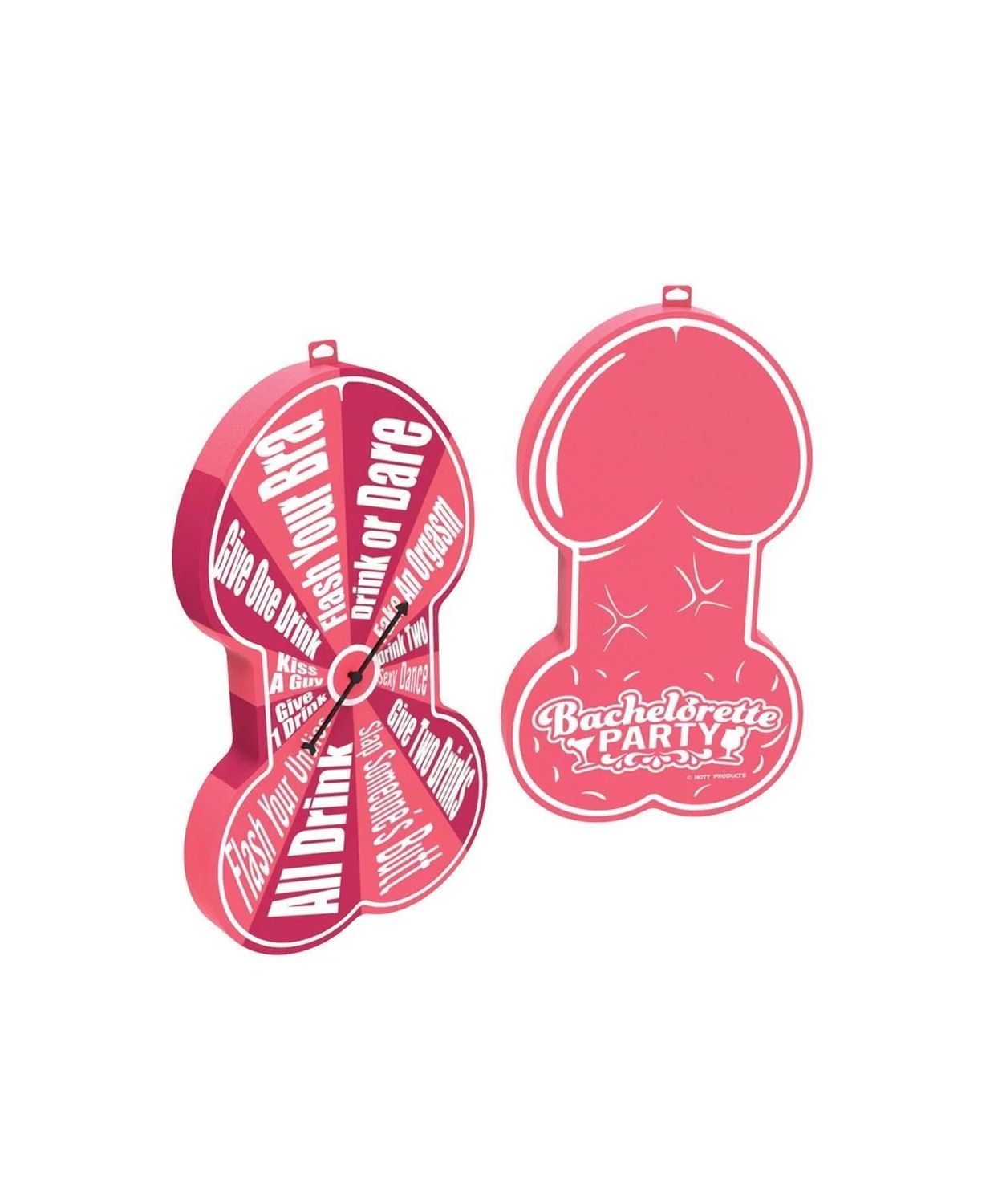 Bachelorette Pecker Foam Spinner Drink Dare Game