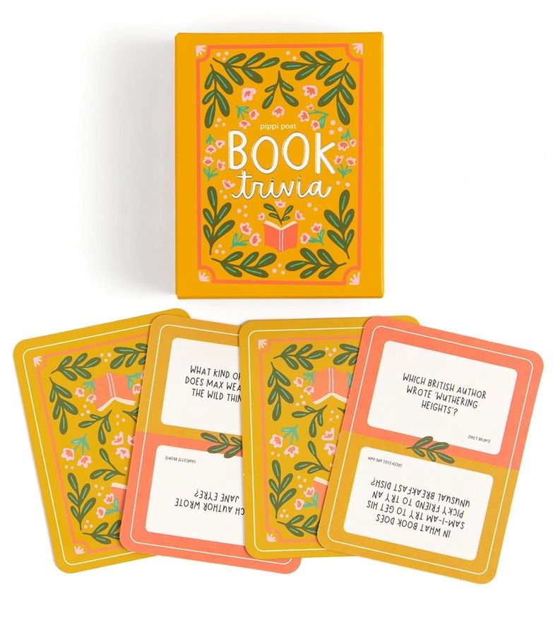 Book Trivia Card Set
