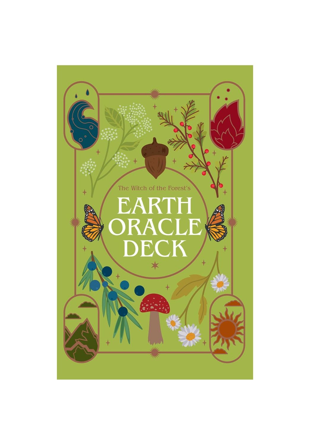 The Witch Of The Forest&#39;s Earth Oracle Card Deck