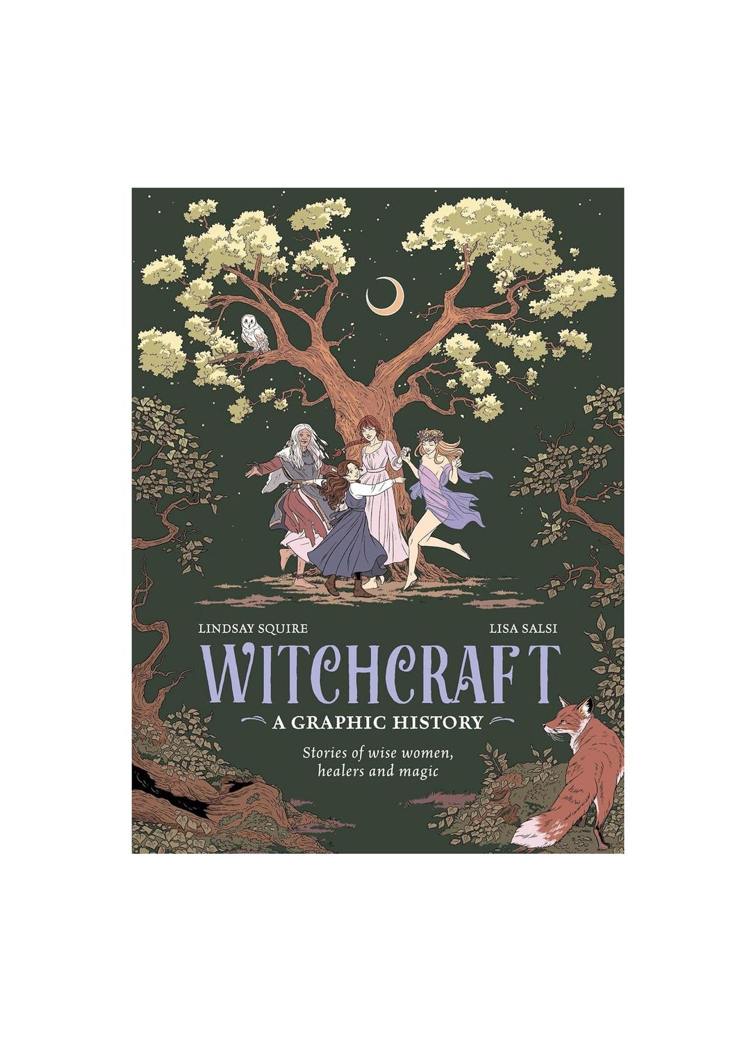Witchcraft A Graphic History Hardcover Book