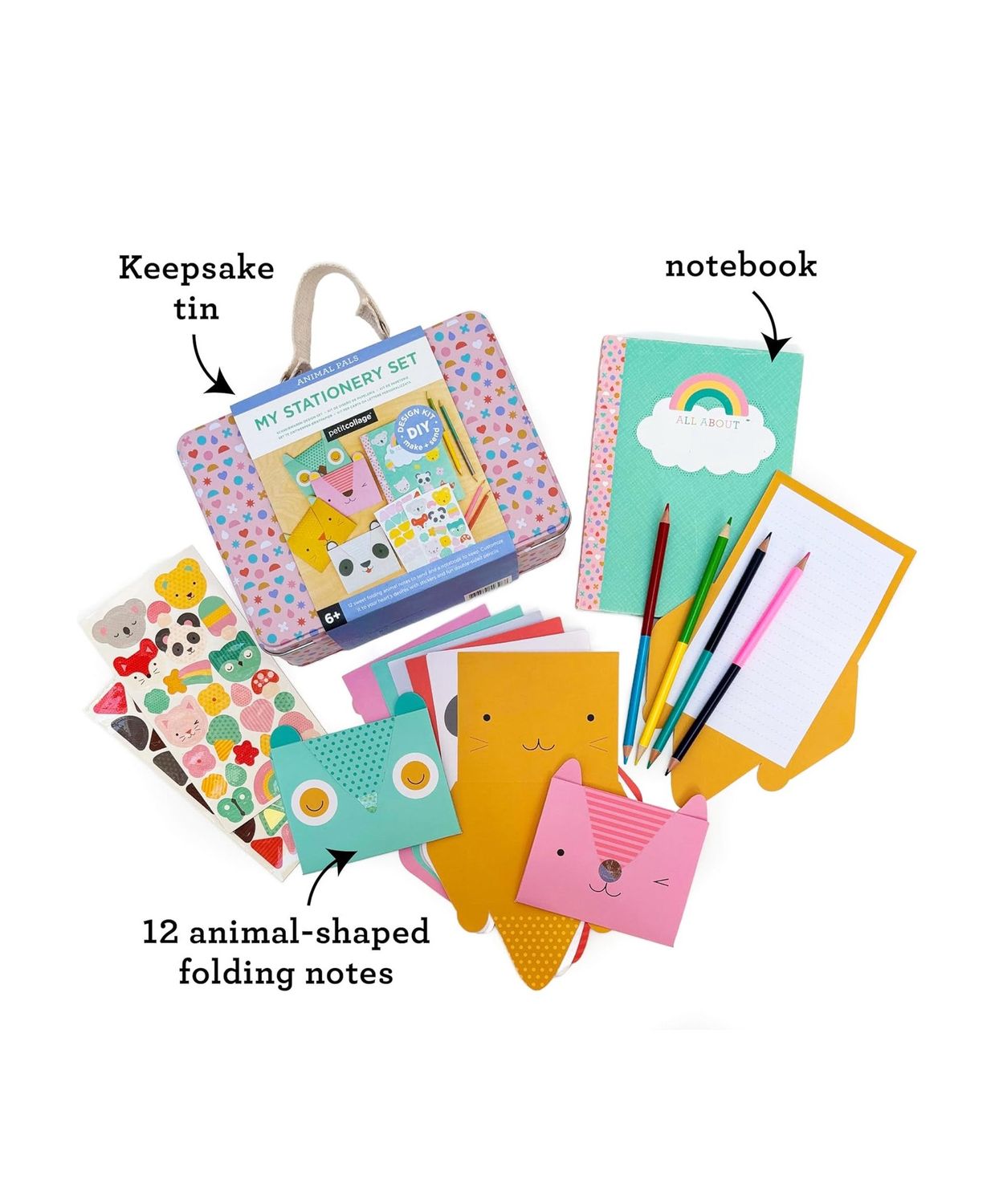 Animal Pals Stationery Set