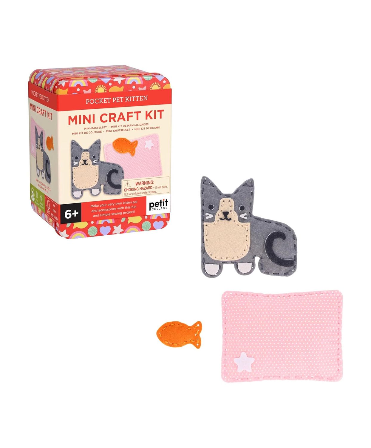 Mini Craft Kit: Pocket Pet Kitten
