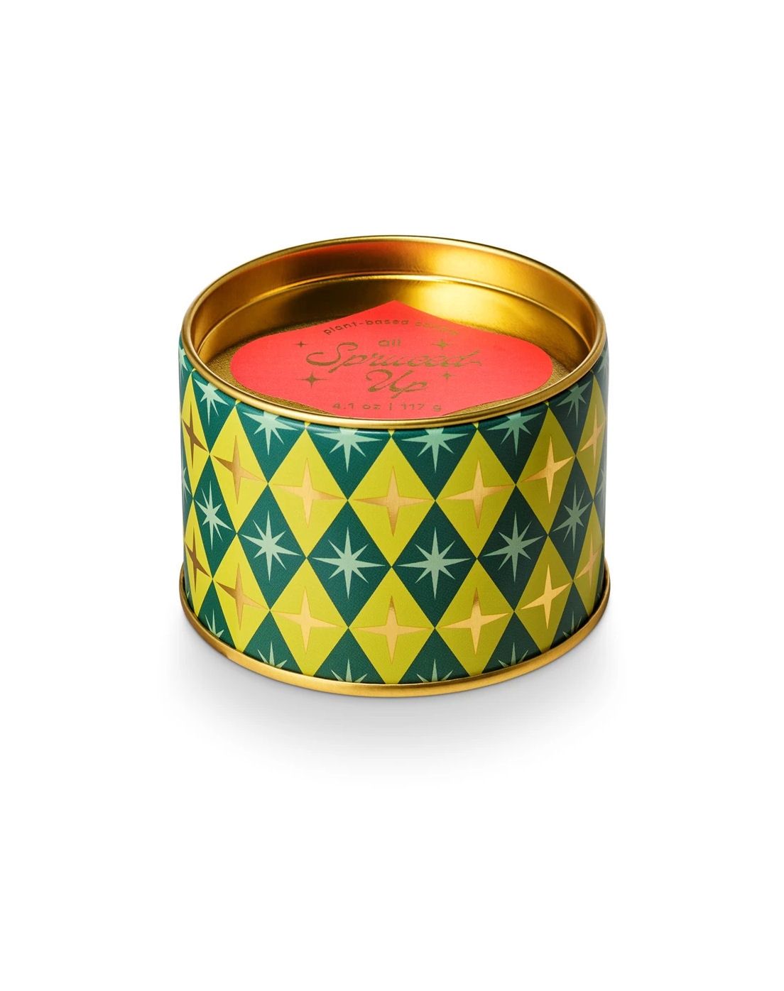 All Spruced Up Scented Tin Candle