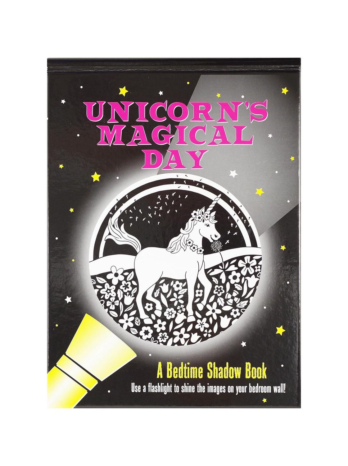 Unicorn’s Magical Day Bedtime Shadow Hardcover Book