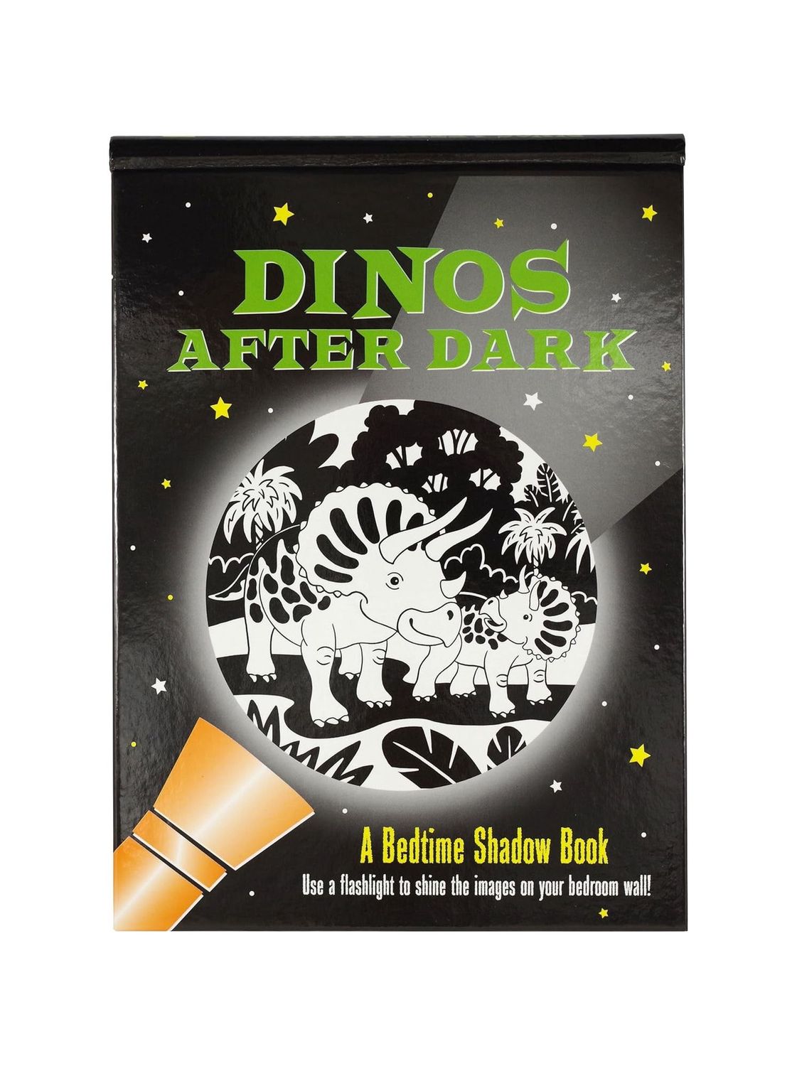 Dinos After Dark Bedtime Shadow Hardcover Book