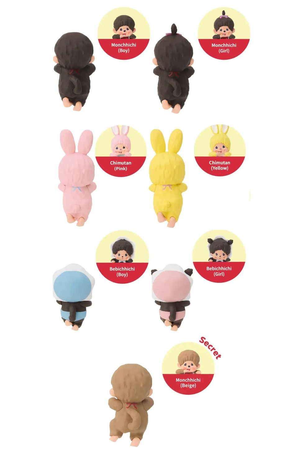 Monchhichi Hippers Blind Box