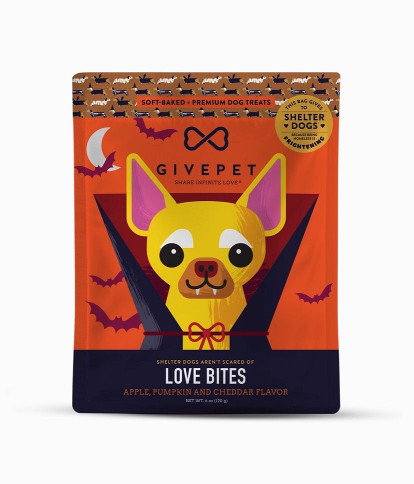 Love Bites Soft Baked Halloween Dog Treats