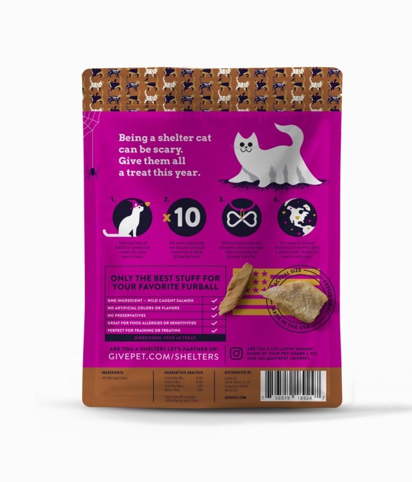 Magic Paw-tion Freeze Dried Halloween Cat Treats