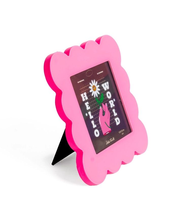 Pink Square Photo Picture Frame