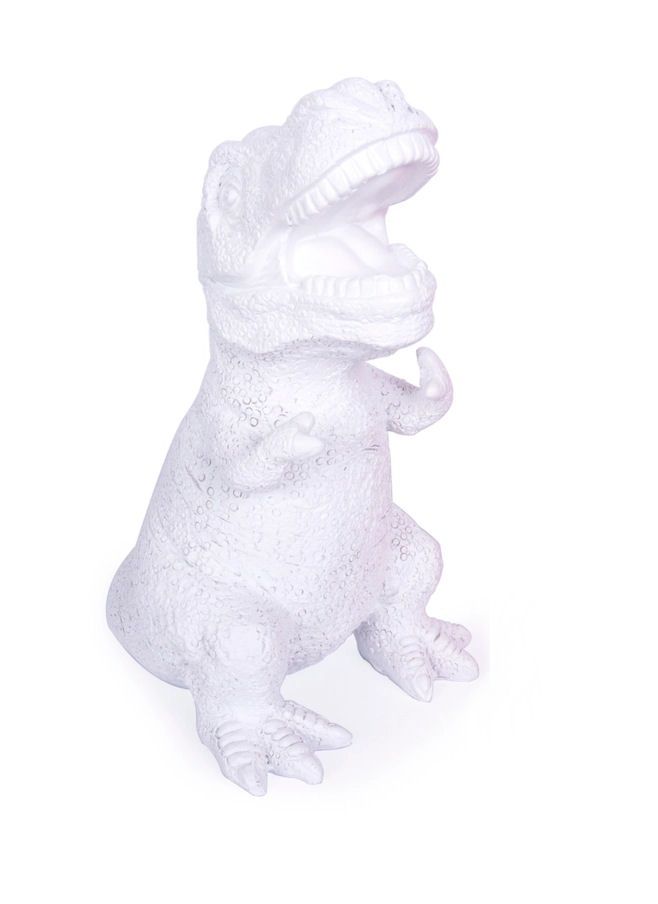 White T-Rex Money Bank