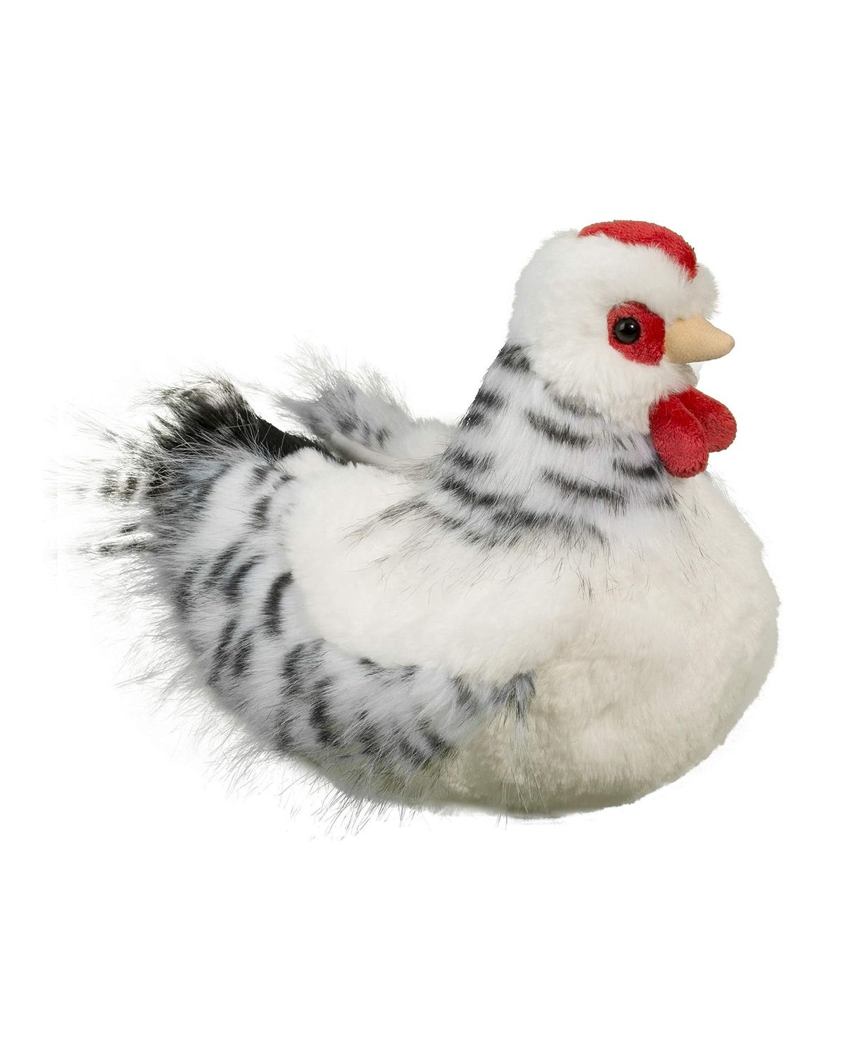 Salty Black And White Hen Chicken Stuffed Animal