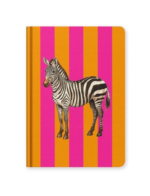 Zebra Striped Premium Hardback Notebook