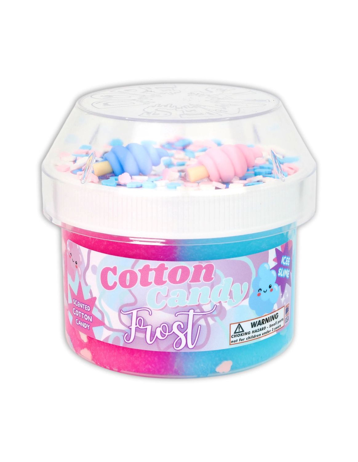 Cotton Candy Frost Dope Slime