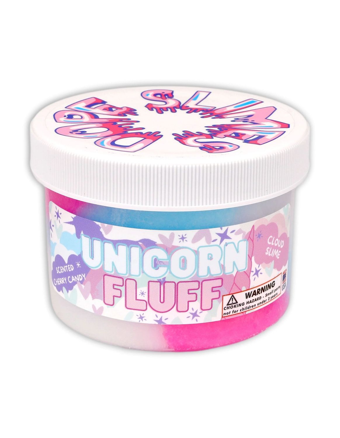 Unicorn Fluff Slime