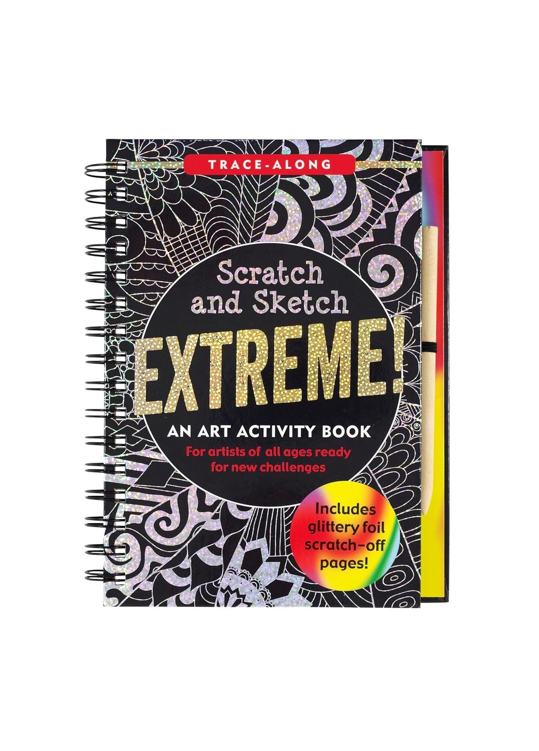Scratch And Sketch Extreme Hardcover Spiral Book