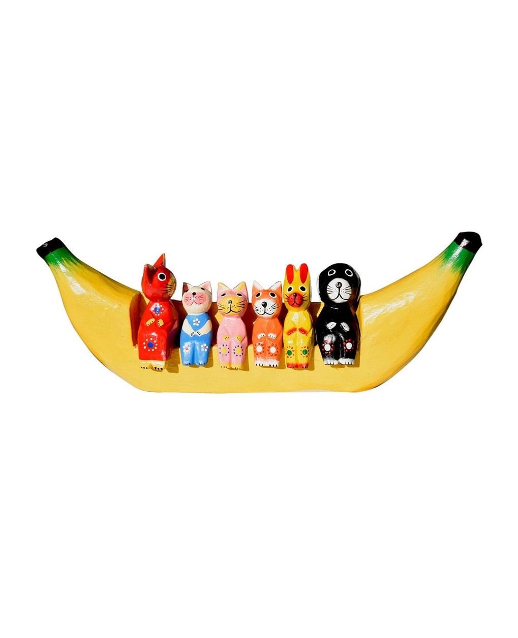 Animals On Banana Sofa Trinkets