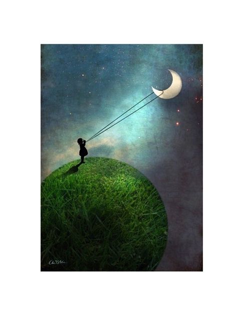 Chasing The Moon Card