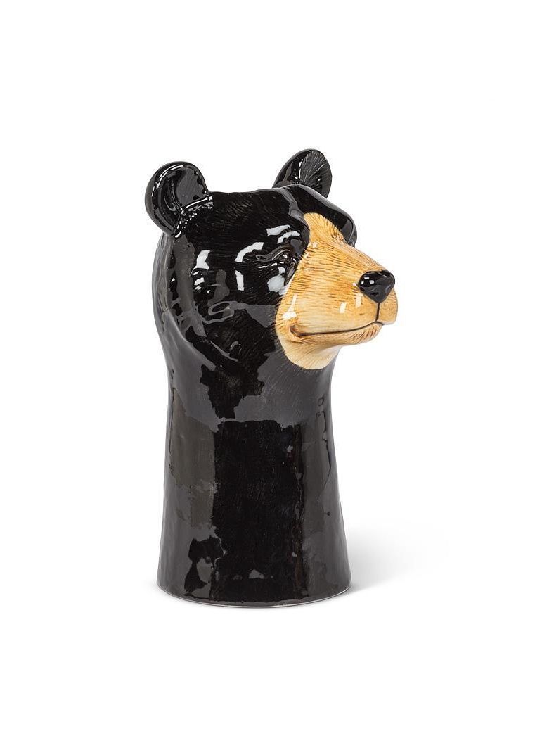 Black Bear Vase