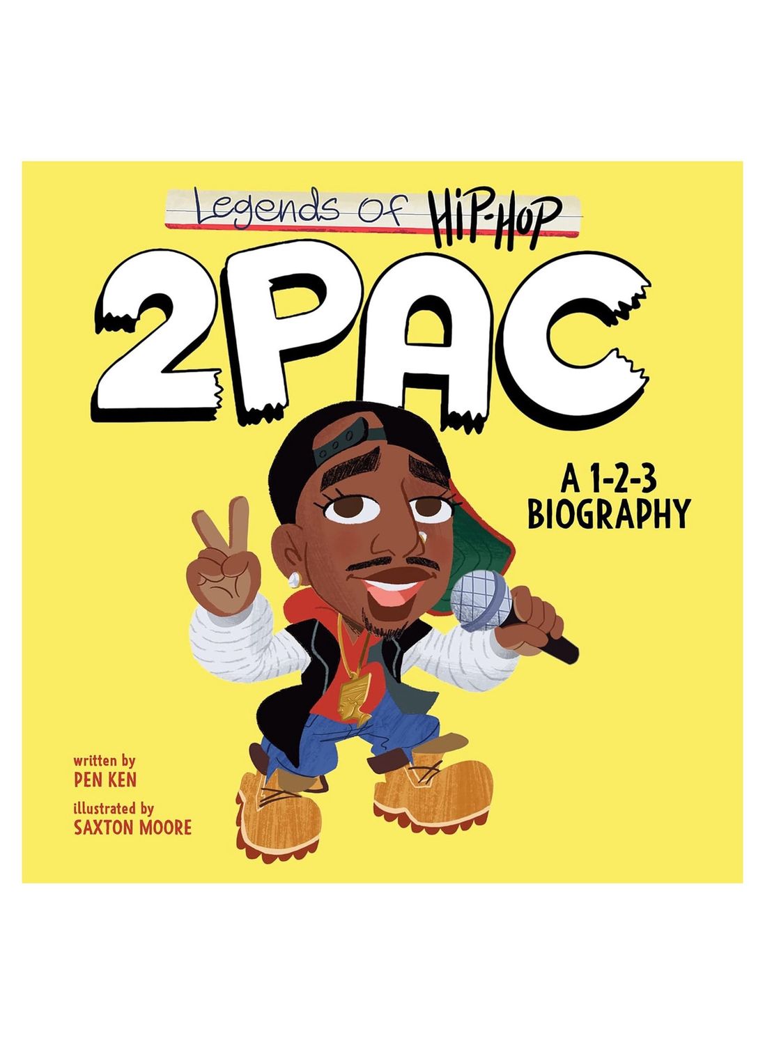 Legends Hip Hop 2Pac Board Book