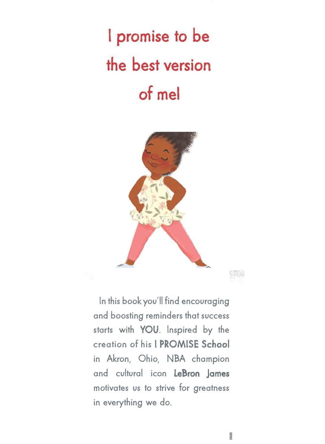 I Promise Hardcover Book