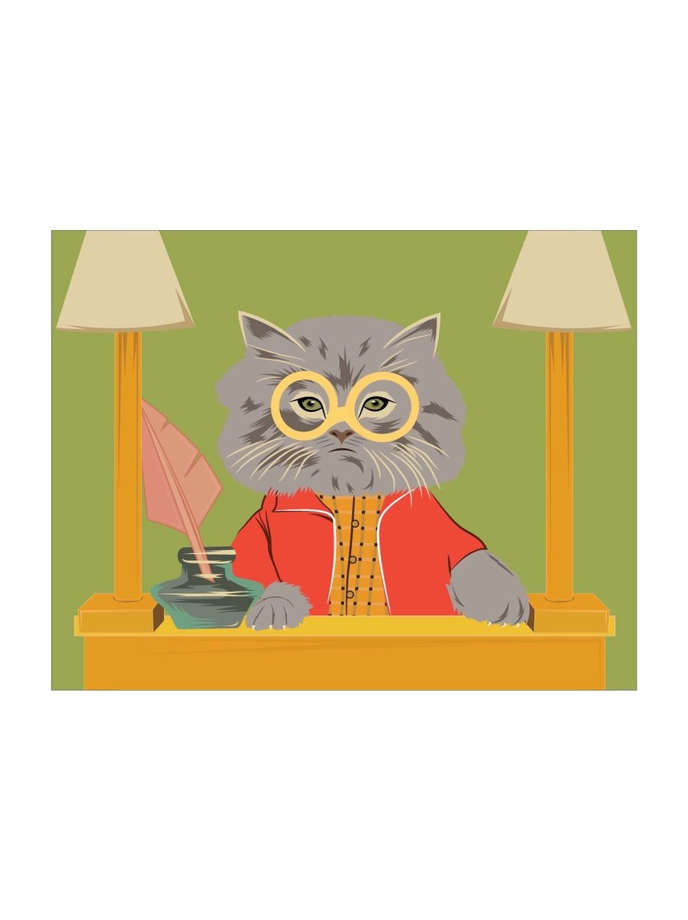 Judgmental Cat Magnet