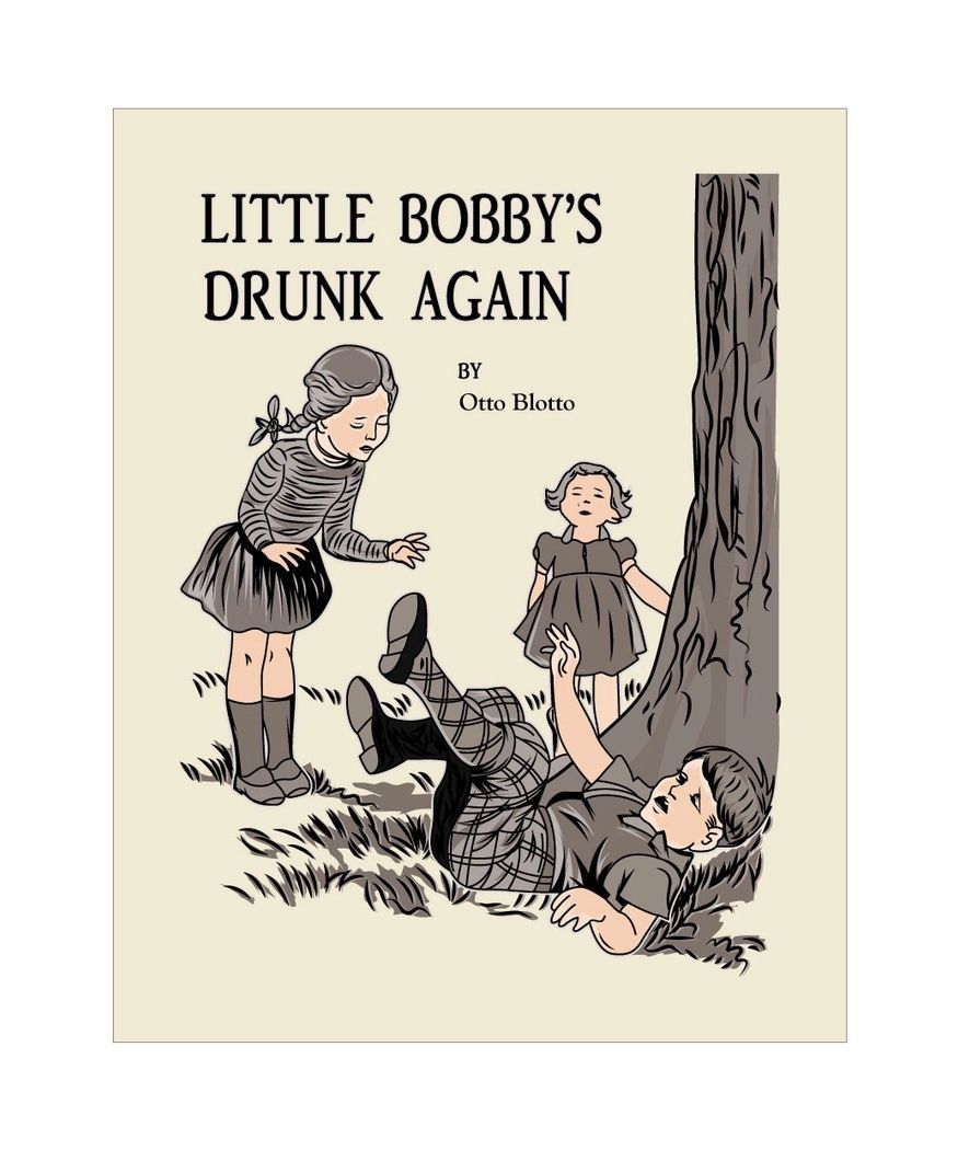 Little Bobby&#39;s Drunk Again Magnet