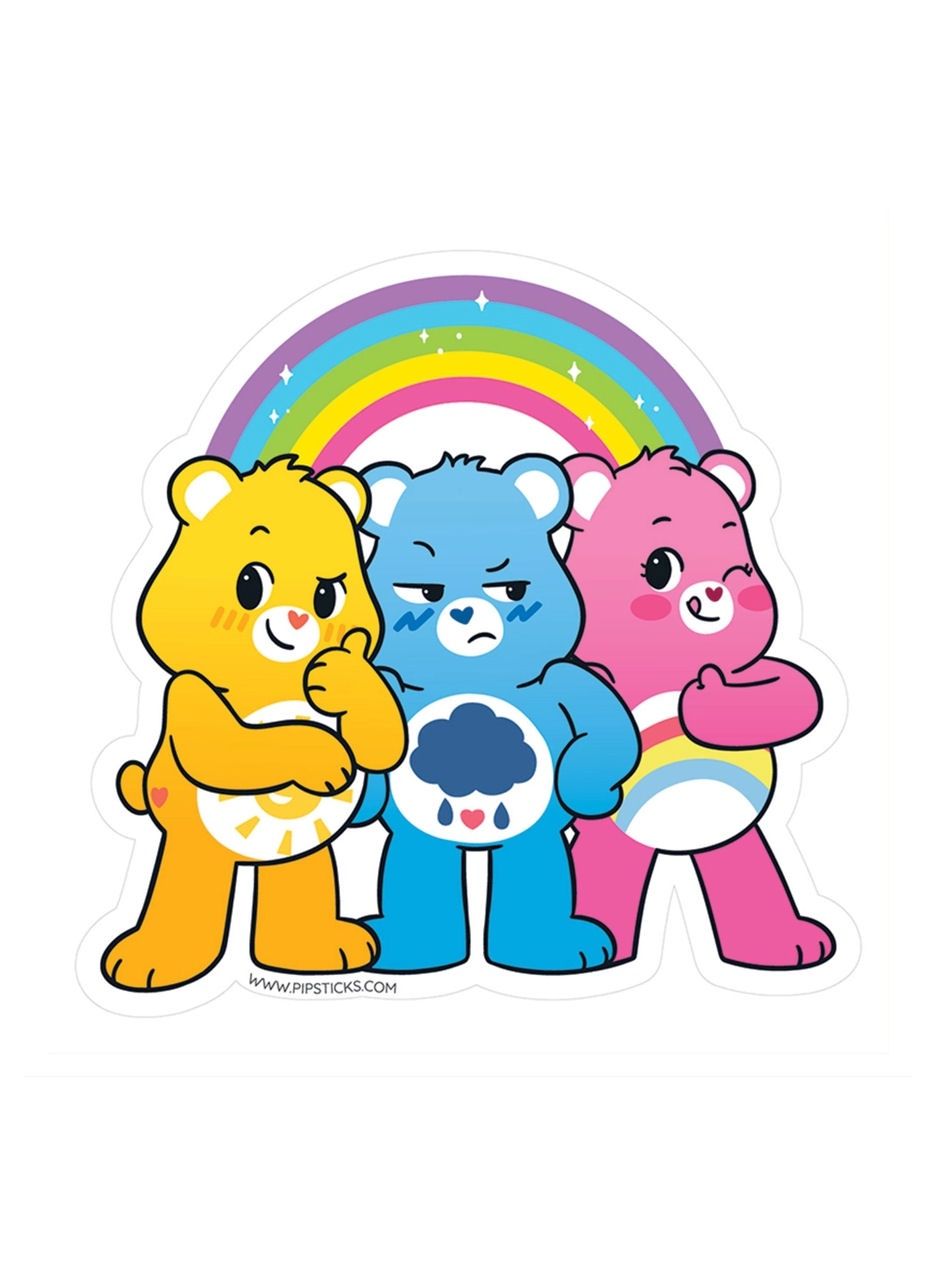 Care Bear Trio Rainbow Sticker