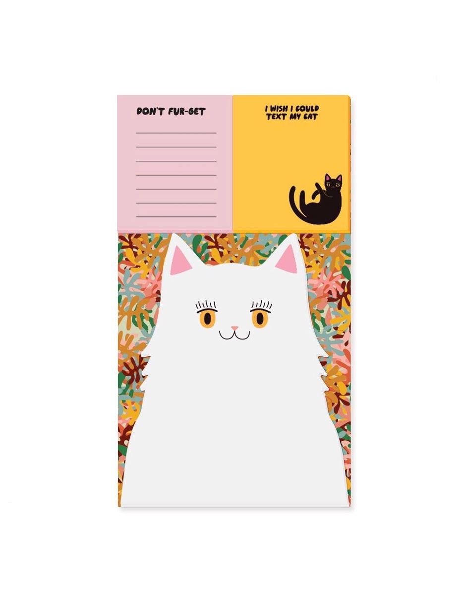 Don’t Fur-Get Cat Memo Note Pad Set