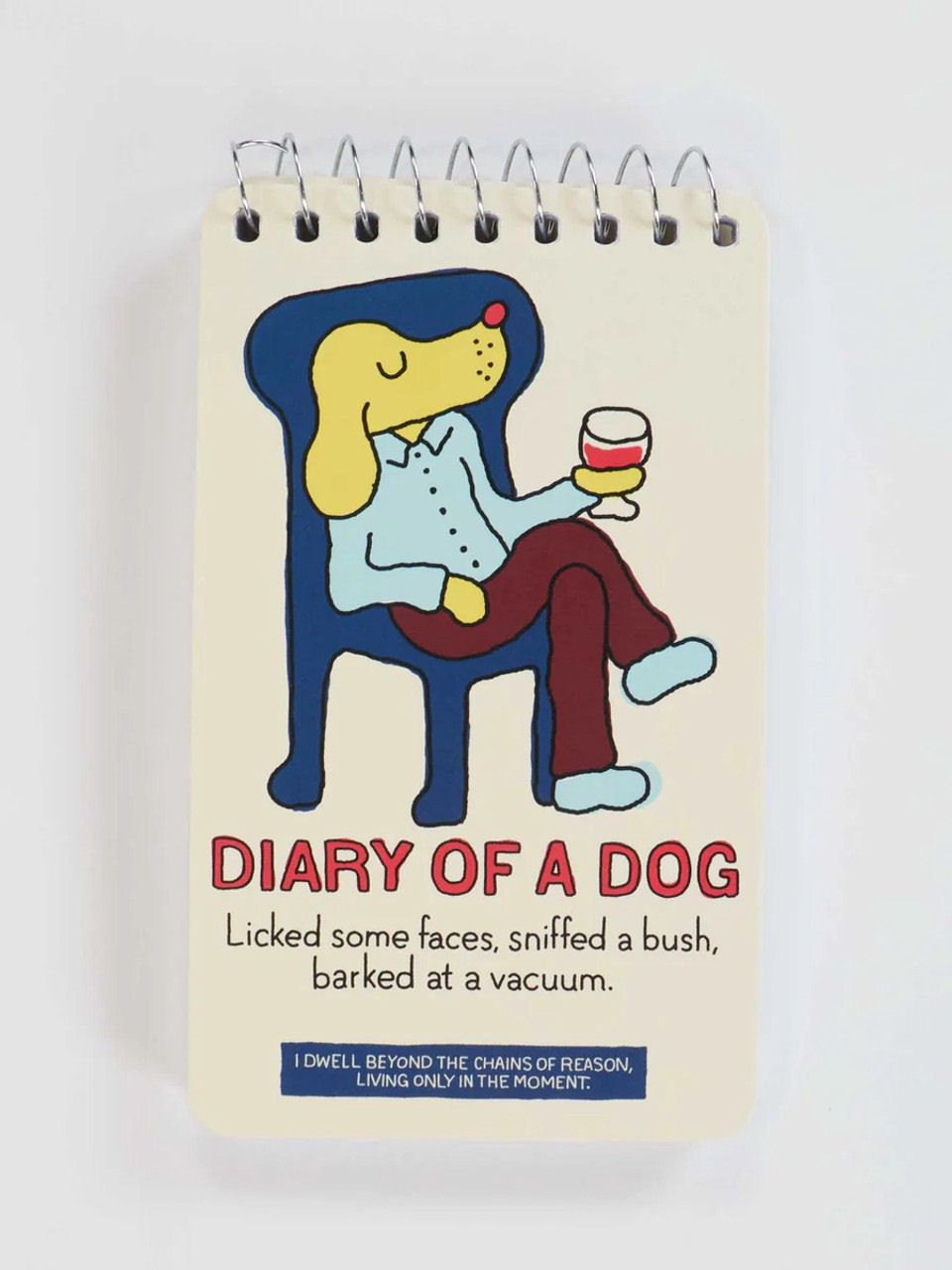 Diary Of A Dog Spiral Bound Notebook
