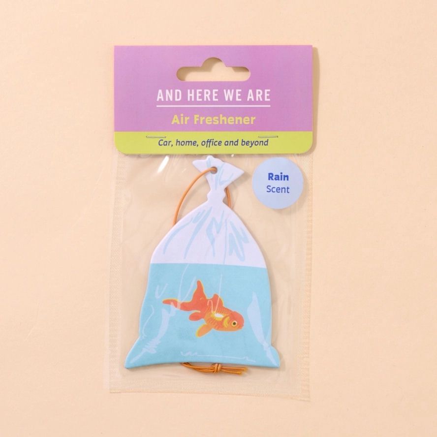 Goldfish In A Bag Rain Scent Air Freshener