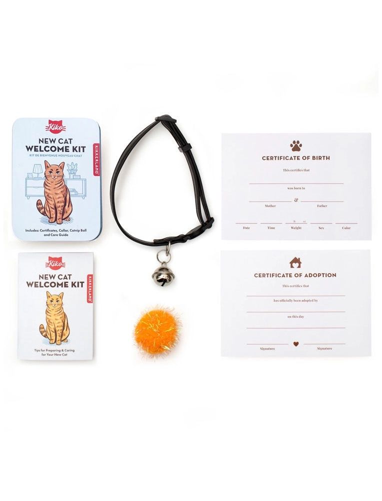 New Cat Welcome Kit Tin
