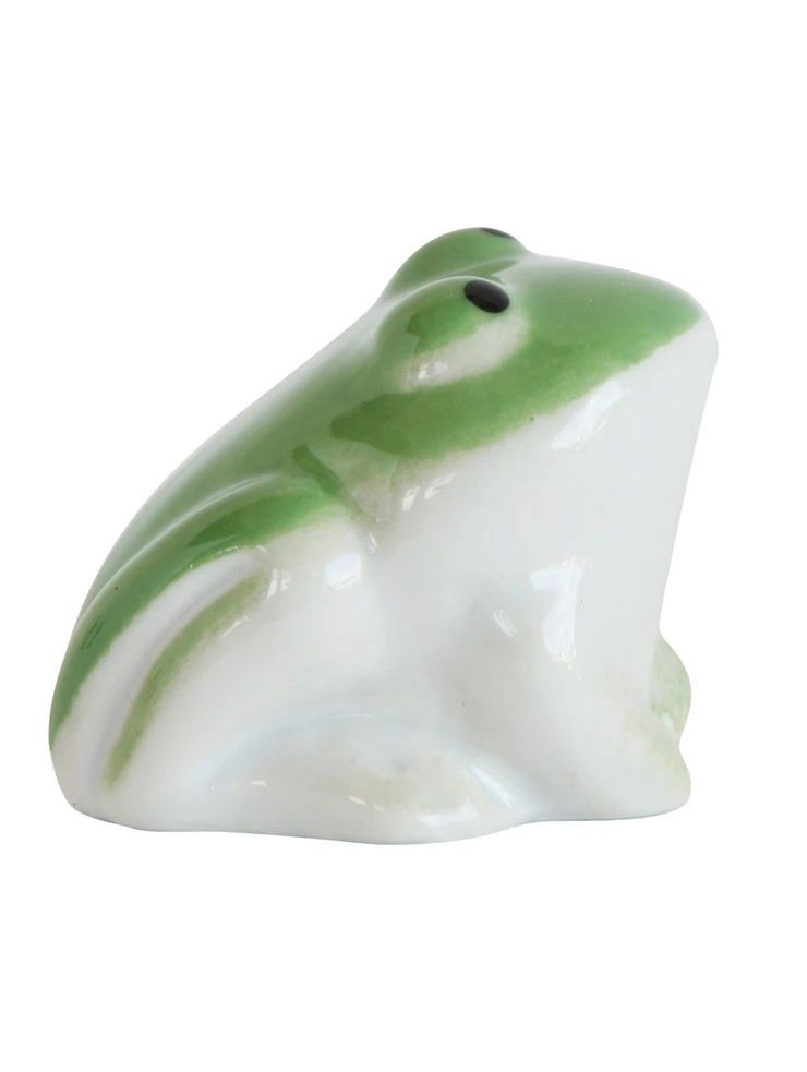 Ceramic Floating Frog